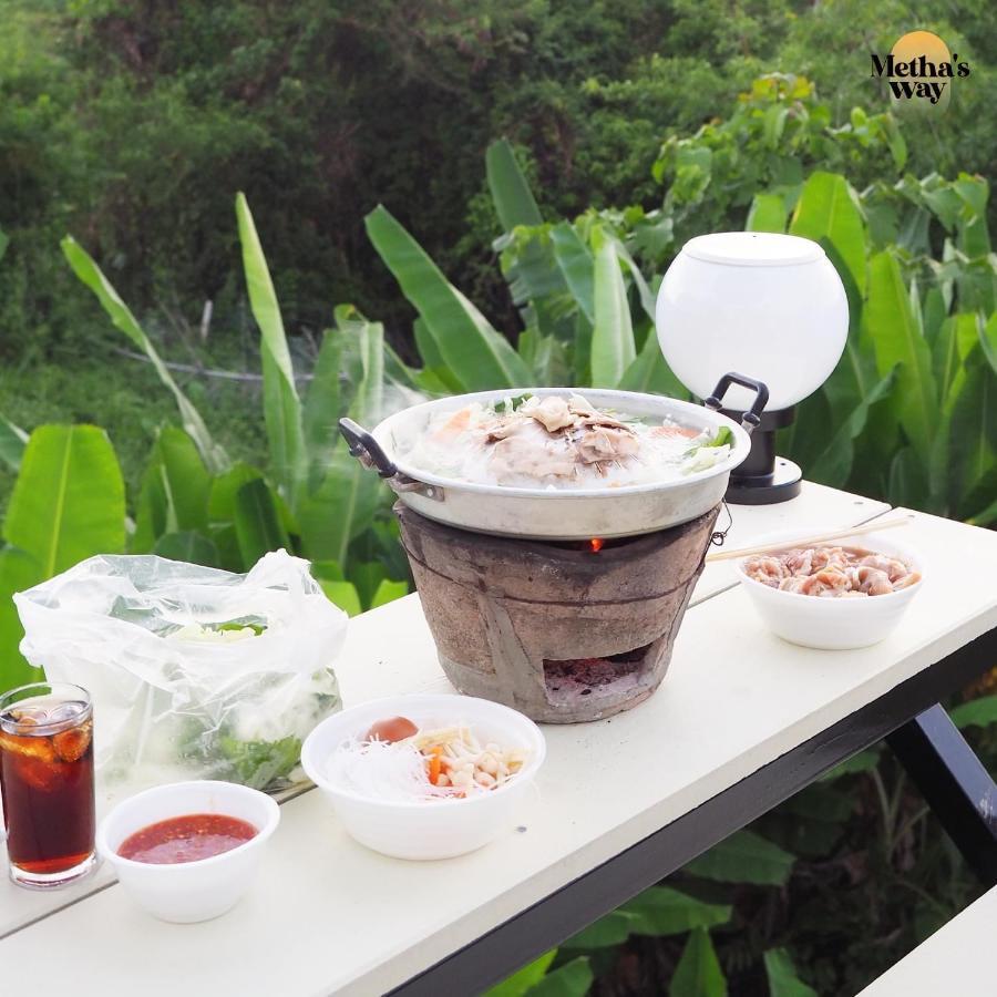 นรดีฮิวล์ รีสอร์ต เขาแผงม้า วังน้ำเขียว Hotell Ban Sap Bon  Exteriör bild