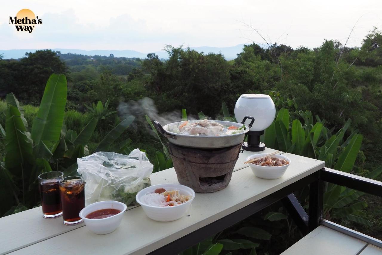 นรดีฮิวล์ รีสอร์ต เขาแผงม้า วังน้ำเขียว Hotell Ban Sap Bon  Exteriör bild